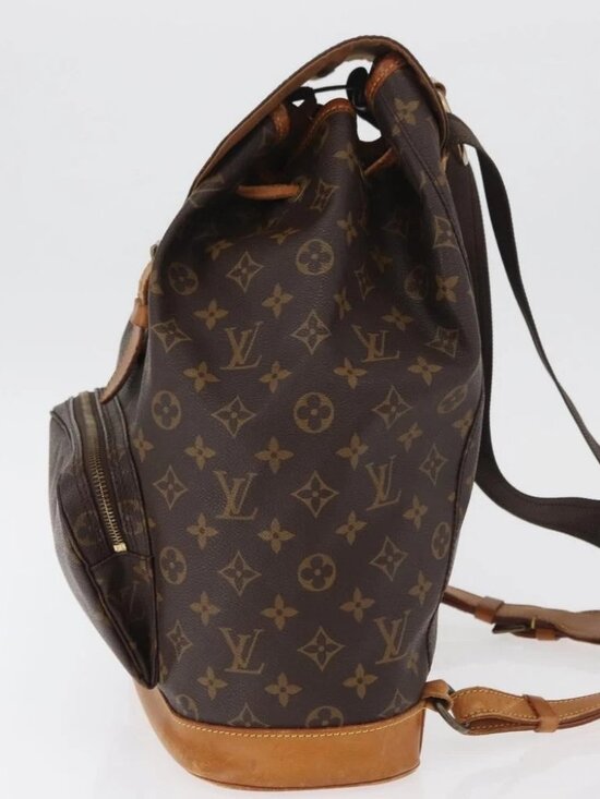 LOUIS VUITTON Monogram Montsouris GM Backpack M51135 LV Auth 179670 main image 15